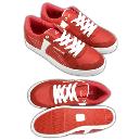 Red White Casual Shoes For Men