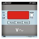 Compact 3 Phase AC Meter