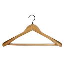 Fine Polished Wooden Coat Hanger