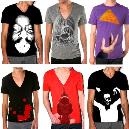 Round/ V Neck Type T-Shirts