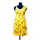 Yellow Coloured Flowing Dress