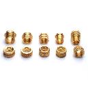 Brass Made Round Knurled Inserts