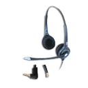 Binaural Headset With Noise Cancellation Facility