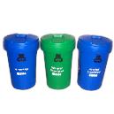 Waste Bins With Closed Lids