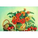 Interior Decorative Flower Painting