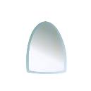 Pyramid Shaped Bathroom Mirror