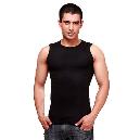 Black Coloured Vest For Men