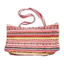 Multicoloured Beaded Cotton Bag