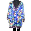 Printed Blue Coloured Kaftan