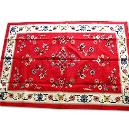 Red Coloured Woollen Rug