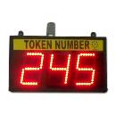 3 Digit Token Number Display