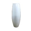 Smooth Finished White Colour Flower Vase