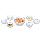 White Coloured Pudding Bowl Set