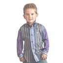 Stripe Designed Full Sleeve Shirt For Kids