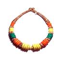 Multicolour Combined Beaded Necklace