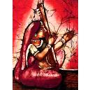 Meerabai Krishna Devotee Batik Art Painting