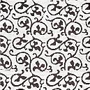 Smooth Finished Black And White Fabric