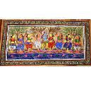 Multicolour Combined Decorative Pattachitra