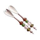 Fine Polished Beaded Cutlery Set