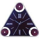 Triangular Shaped Wall Clock