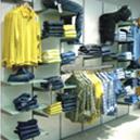 Wall Mounted Garment Display Racks