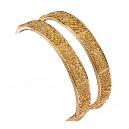 Intricately Designed Gold Bangle