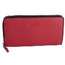 Red Coloured Wallet For Ladies