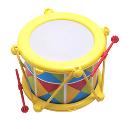 Smooth Finished Musical Drum Toy