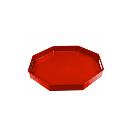 Red Coloured Serving Tray