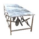 Stainless Steel Made Dining Table