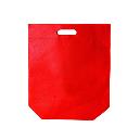 Red Coloured D-Cut Bag