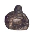 Aluminium Made Laughing Buddha Sculpture