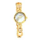 Raga Mother of Pearl Dial Swarovski Studded Watch