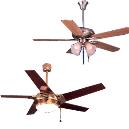 Lincoln And Alexandria -designer Ceiling Fans