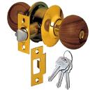 Wooden Finish Cylindrical Locks