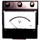 D.c. & A.c. Ammeters & Voltmeters [small Size Standard With Polycarbonate Housing]