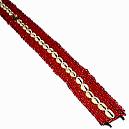 Red Colored Ladies Beaded Belts