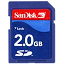 Standard Sd Card With 2gb Storage Capacity: