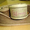 Cotton And Jute Narrow Woven Straps