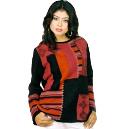 Round Neck Womens Sweater Made Of Acrylic