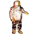 Fire Entry Suit Made Of Using Aluminized Silica Fabric