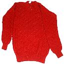 Maroon Colored Mens Pullover