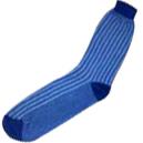 Blue Colored Cotton Socks