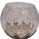 Spherical Shaped Metal Candle Votives