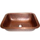 Oval Hammered Copper Sink