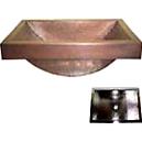 Copper Sink With 4 Inch Apron Option