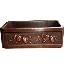 Copper Kitchen Sink With Solid Copper Construction