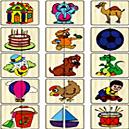 2 Piece Puzzles Tray Teaching Aid Game