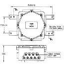 Junction Box With Inside Height 100 Mm