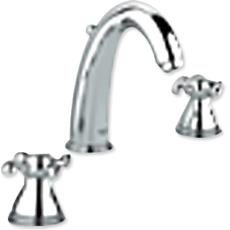 1/2 Inch Pressure-Proof Three-Hole Basin Mixer